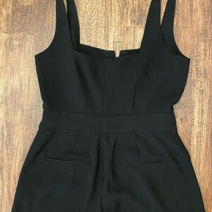 PAIGE Elegant Black Sleeveless Jumpsuit